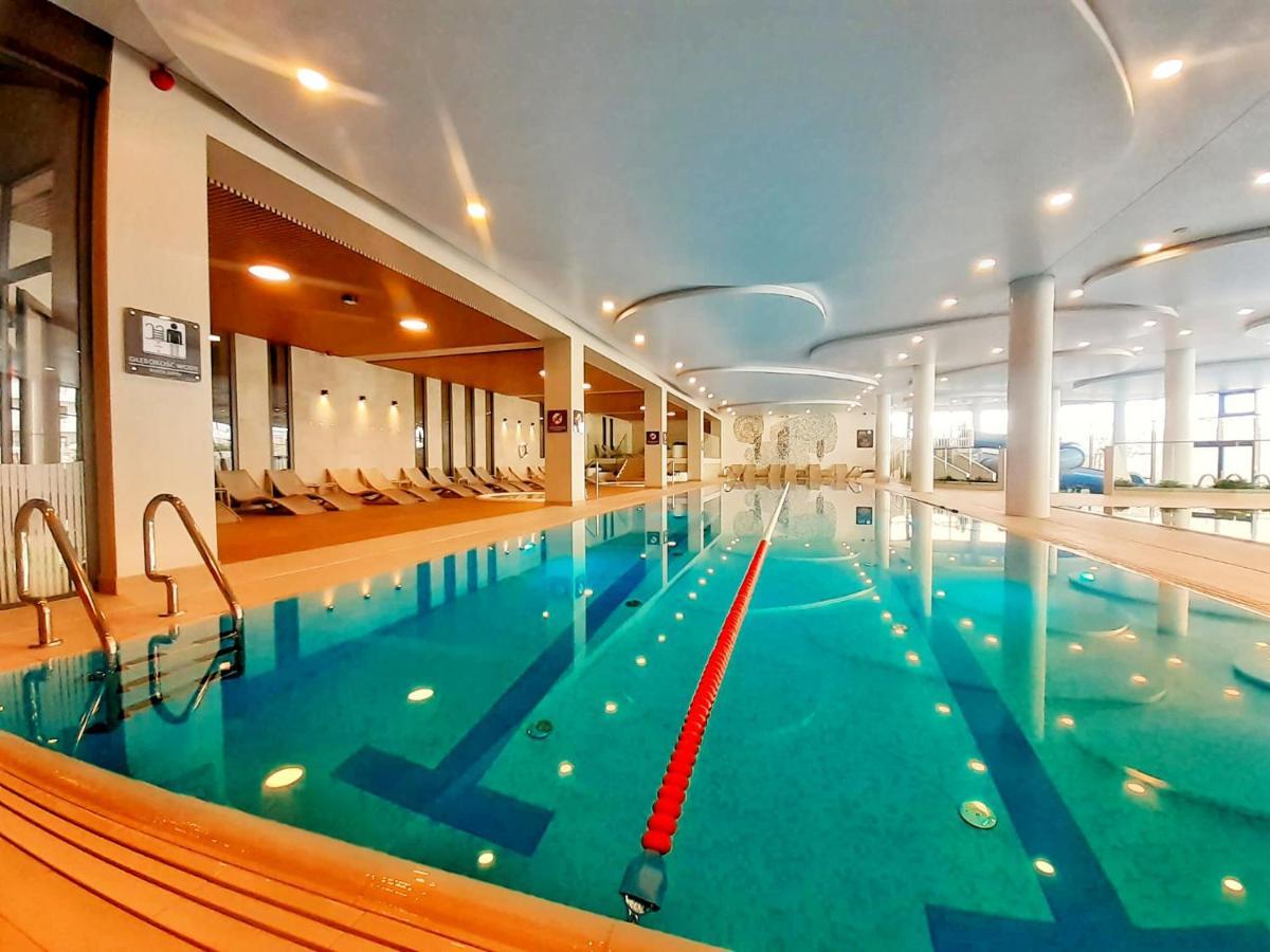 Lulu Apartments - Finn - Apartament 3Pokojowy Polanki Aqua, Basen Silownia I Garaz W Cenie Kołobrzeg Exteriör bild