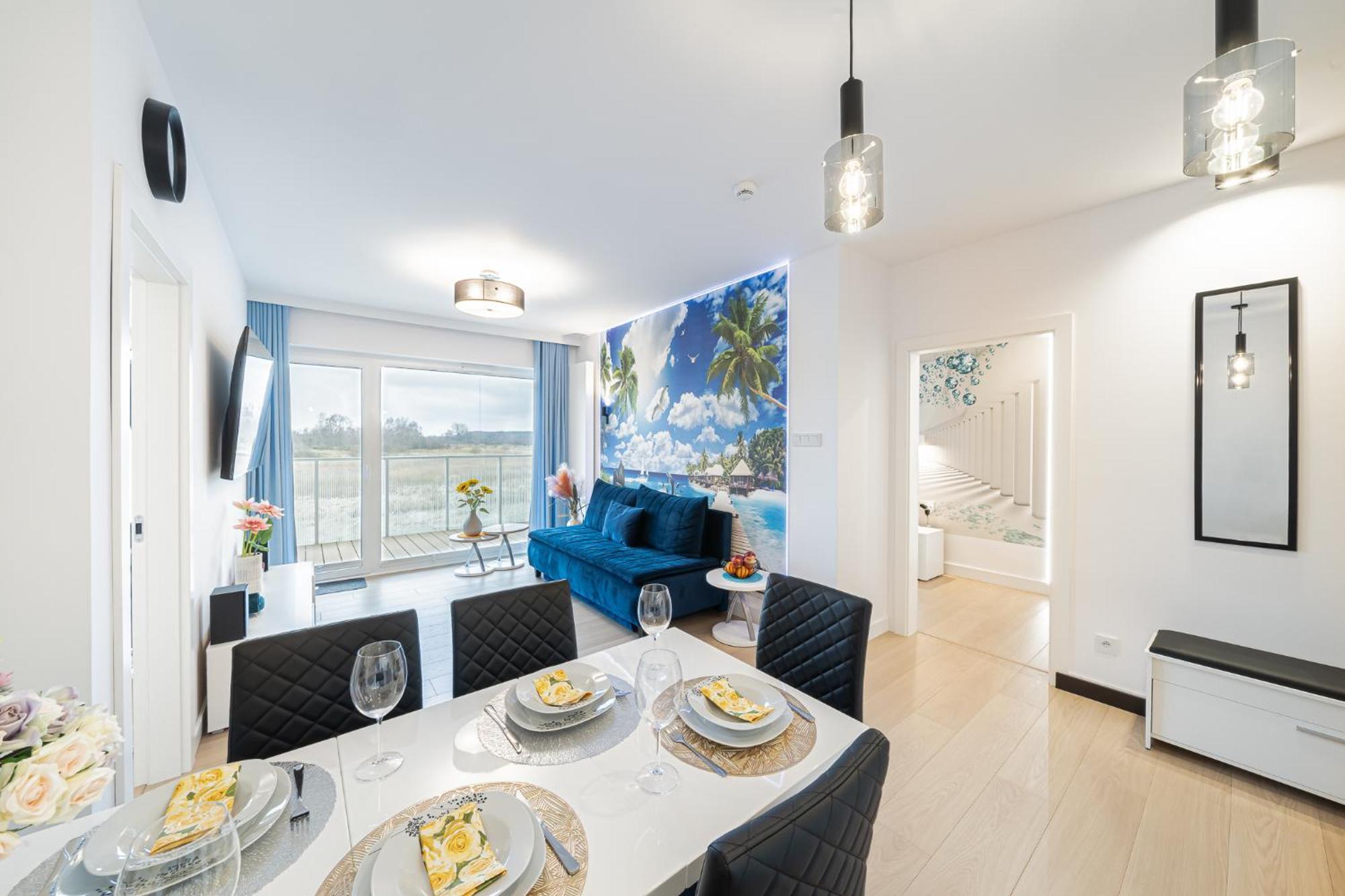 Lulu Apartments - Finn - Apartament 3Pokojowy Polanki Aqua, Basen Silownia I Garaz W Cenie Kołobrzeg Exteriör bild